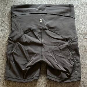 Lululemon Black Compression Shorts
